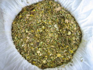 オレンジハーブボールの中身